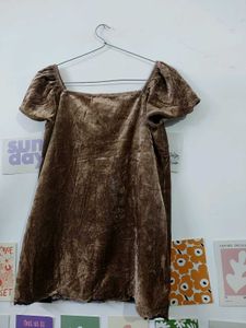 Brown Cottagecore Tunic