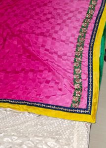 Party Wear Sarees With Multi Colour