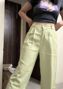 Pleated Pattern Pants