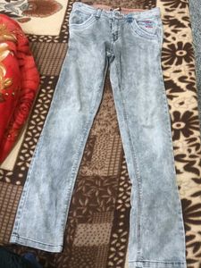 Stylish Grey Denim Jeans