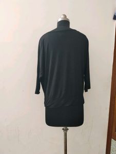 Elegant Black plus size Top