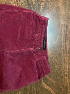 Velvet pants
