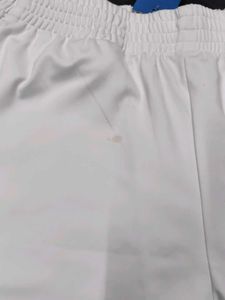 White Stretchable Shorts