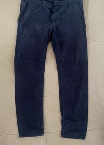 Zara Navy Blue Chinos