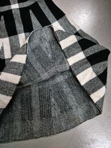 Woolen Korean Plaid Skirt
