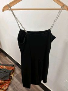 H&amp;M Black Mini Dress