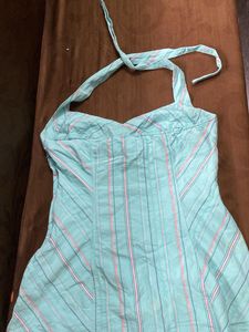 Striped Halter Top