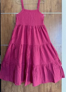 Pink Tiered Sundress