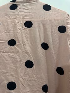 Black Polka Dots, Bust- 36