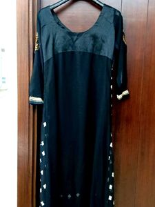 Black Party Wear Kurti
