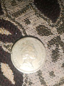 Vintage One Pound Coin