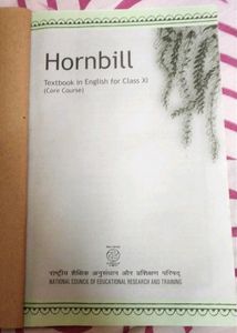 NCERT Textbook Class 11 English.