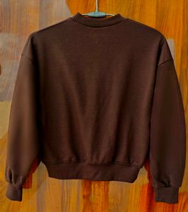 crop sweatshirt 🤎