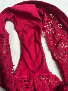 H&amp;M Red Lace Panties