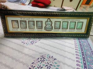 999 Silver Asthlaxmi Frame 24 Inch