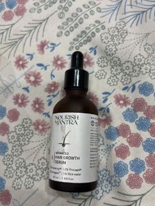Face Cream And Hair Growth Serum