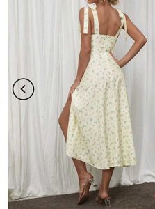 Brand New (Urbanic) Yellow A-line Floral SunDress