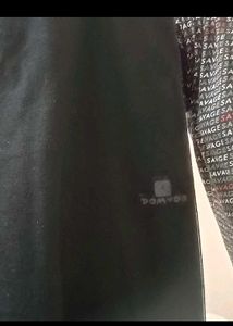 Cute Denim Pants and Two Black Leggings