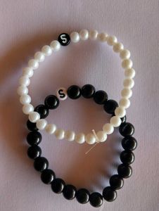 Beaded Initial Bracelets combo