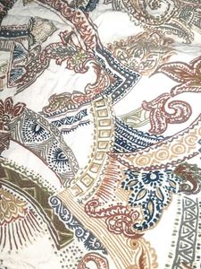 Paisley Print Midi Dress