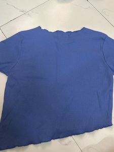 Zudio Asymmetrical Cut Crop Top