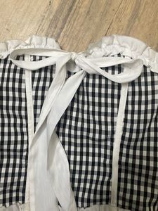 Gingham Corset Top