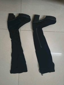 Thigh High Black Boots