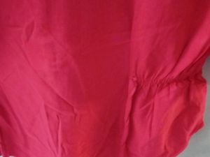 Red Button Down Crop Top