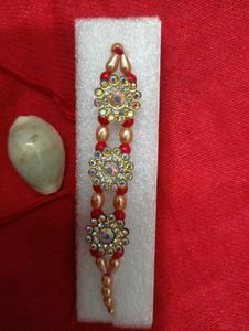 Beaded Floral Rakhi
