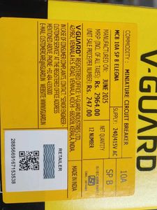 V-Guard Circuit Breaker(MCB)