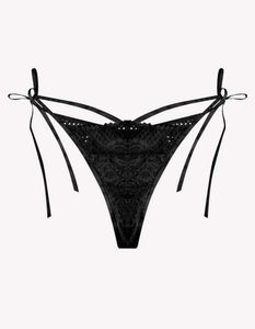 Esotiq Black Lace  Thong