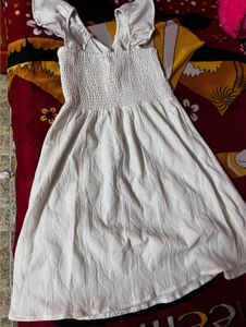 White Casual Dress