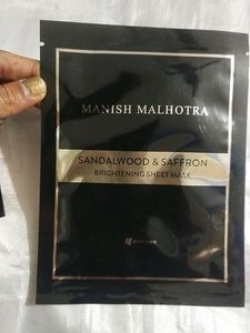 Manisha Malhotra Brightening Sheet Mask Combo