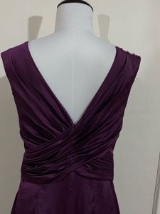Elegant Purple Gown