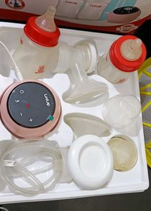 LuvLap Breast Pump- Adore Double .. Dual Bottle