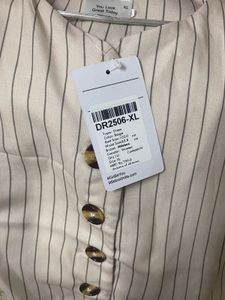 littlebox Striped Sleeveless Mini Dress