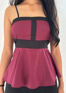 Party Wear Peplum Top