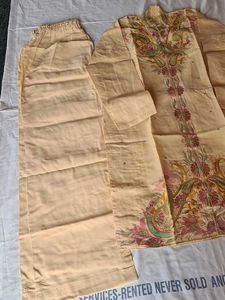 GOLD  Embroidered Pakistani Suit Set