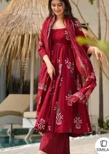 Women&#39;s Flared Anarkali Kurta Pair