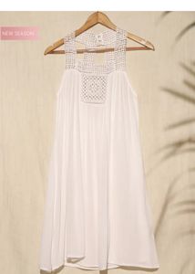 Cotton Crochet Dress