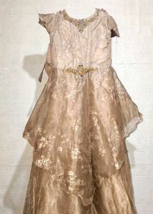 Elegant Gold Party Dress