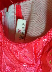 Unused Cute Peach Dress