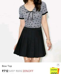 Cute Bow Top
