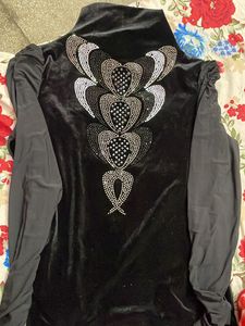 Black Stone Worked Full Sleeves