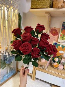 Crochet Red Roses - Handmade Gift