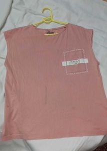 Peach Graphic Tee