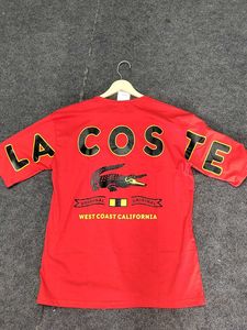 Vintage COS Lacoste Red Graphic Tee