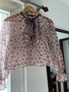 ZARA Printed Top