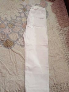 White Wide Leg Pants