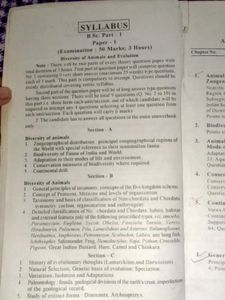 Bsc Part 1 Zoology Theory Book